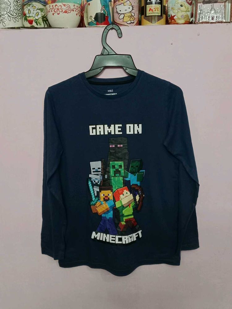 M&amp;S Blue Mix Tshirt