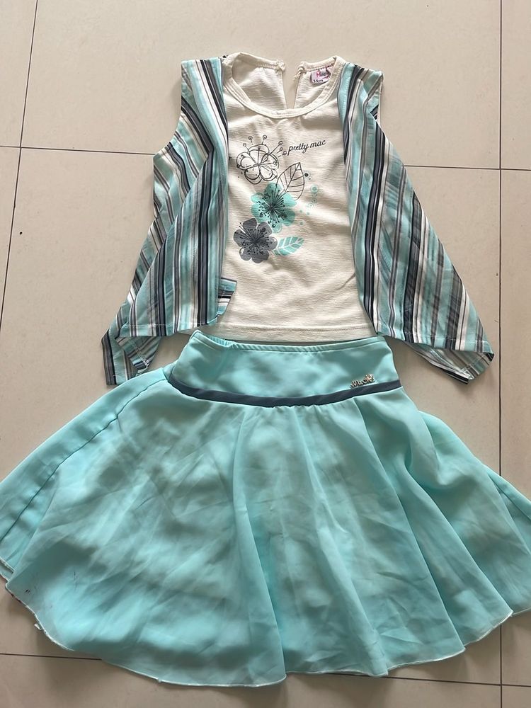 Skirt-top Set