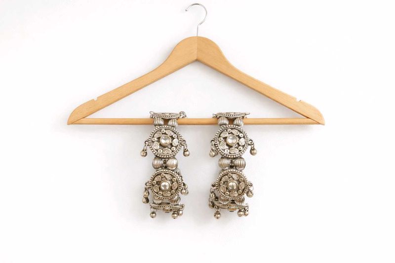 Silver bangles with Intricate Detail