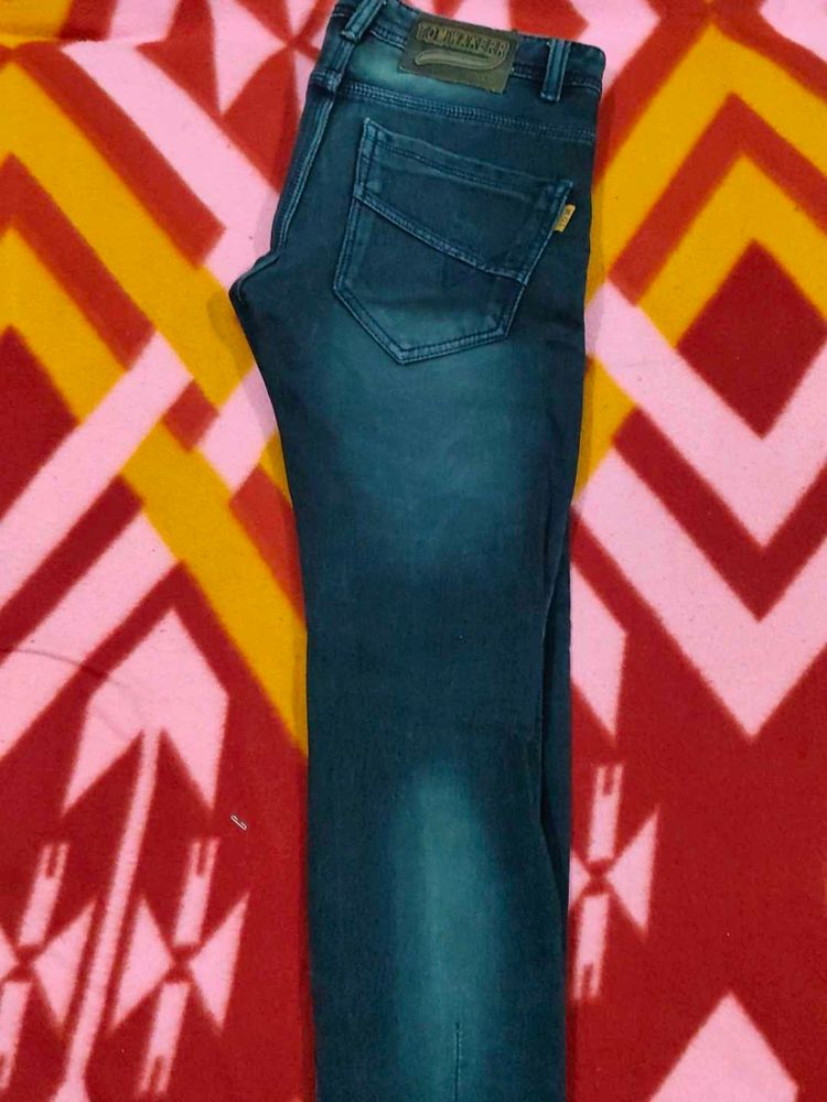 Stylish Blue Denim Jeans