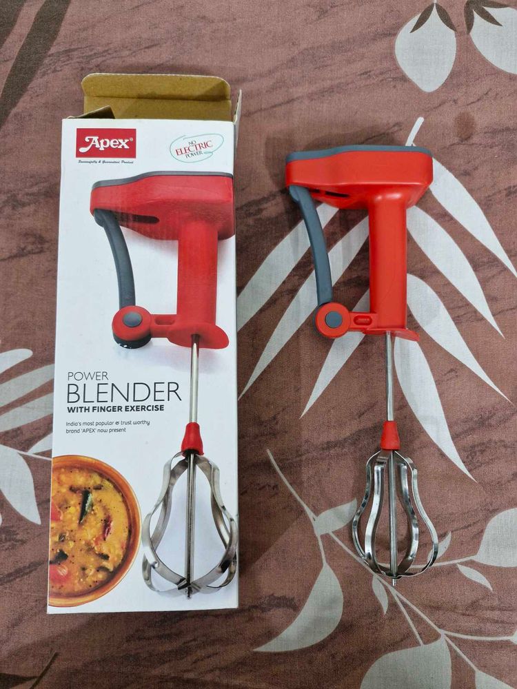 POWER BLENDER WITH FINGER EXERCISES