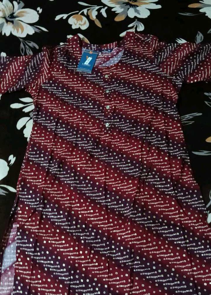 Stylish Printed Kurta❤️