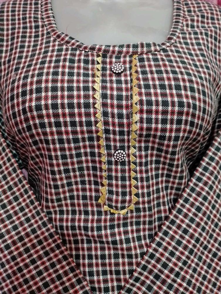 New Woolen Kurti With Pant