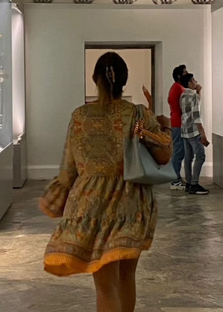 Boho Print Dress (udaipur local)