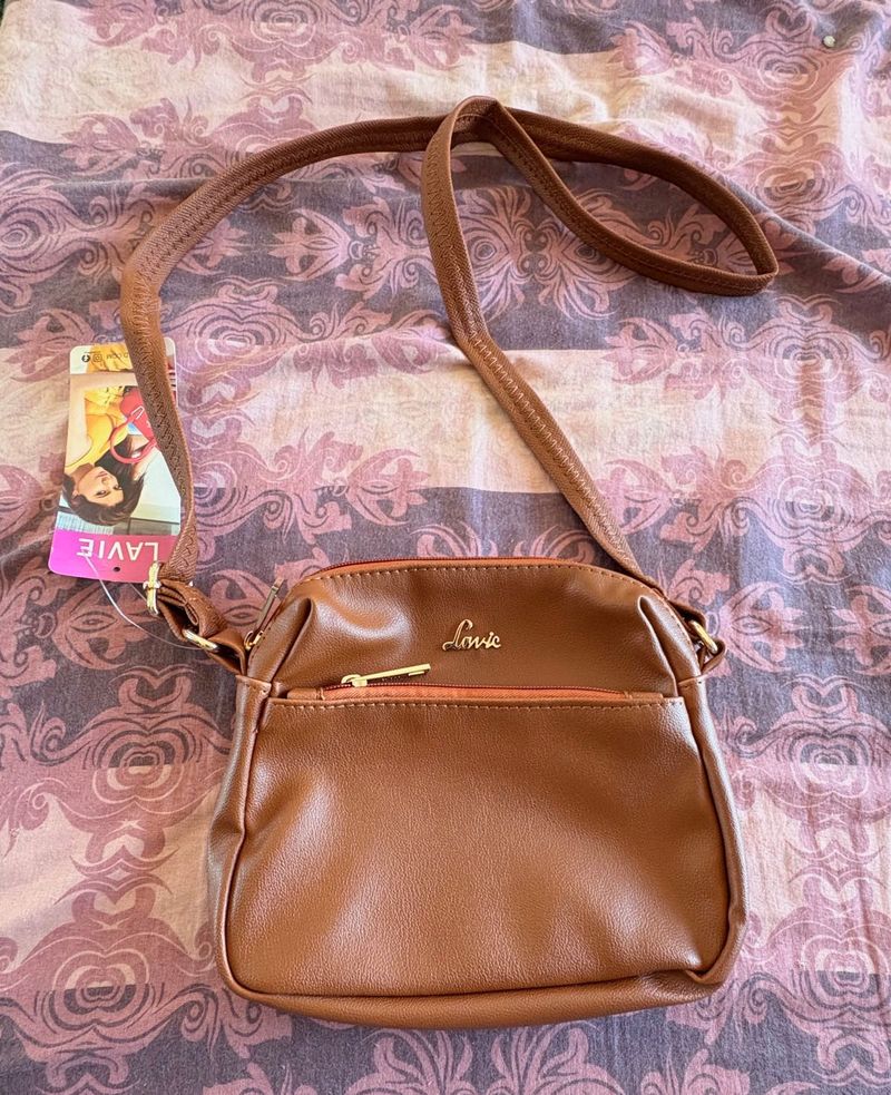 Lavie Brown Crossbody Bag