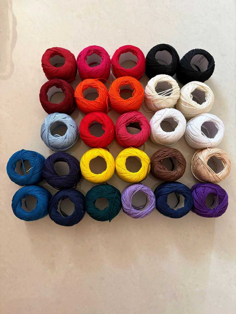 Colorful Yarn Bundle