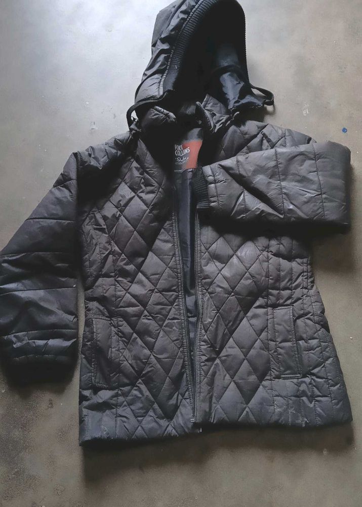 Quilted Hooded Jacket for kids