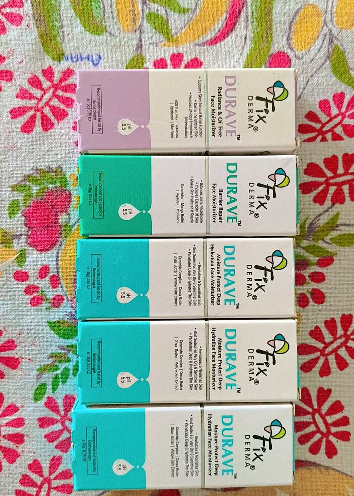 Fixderma Durave Face Moisturizers