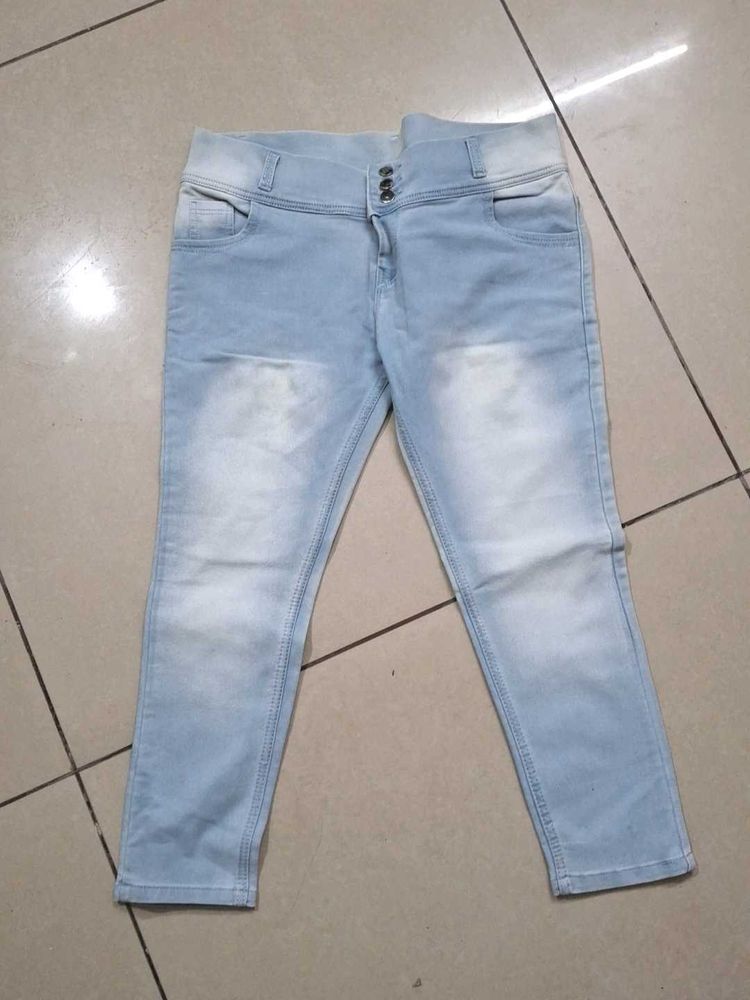 Straight Denim Jeans