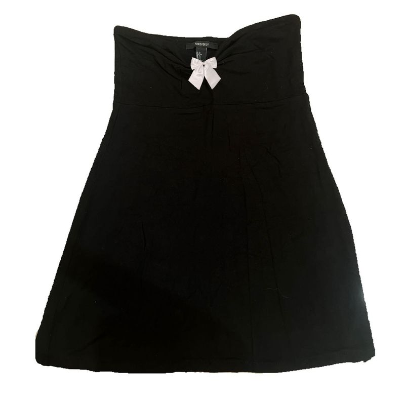 Forever 21 Black Bow Dress