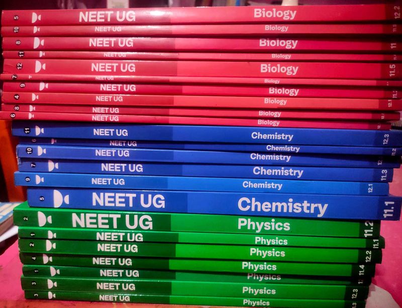 NEET UG Books - Physics, Chemistry, Biology