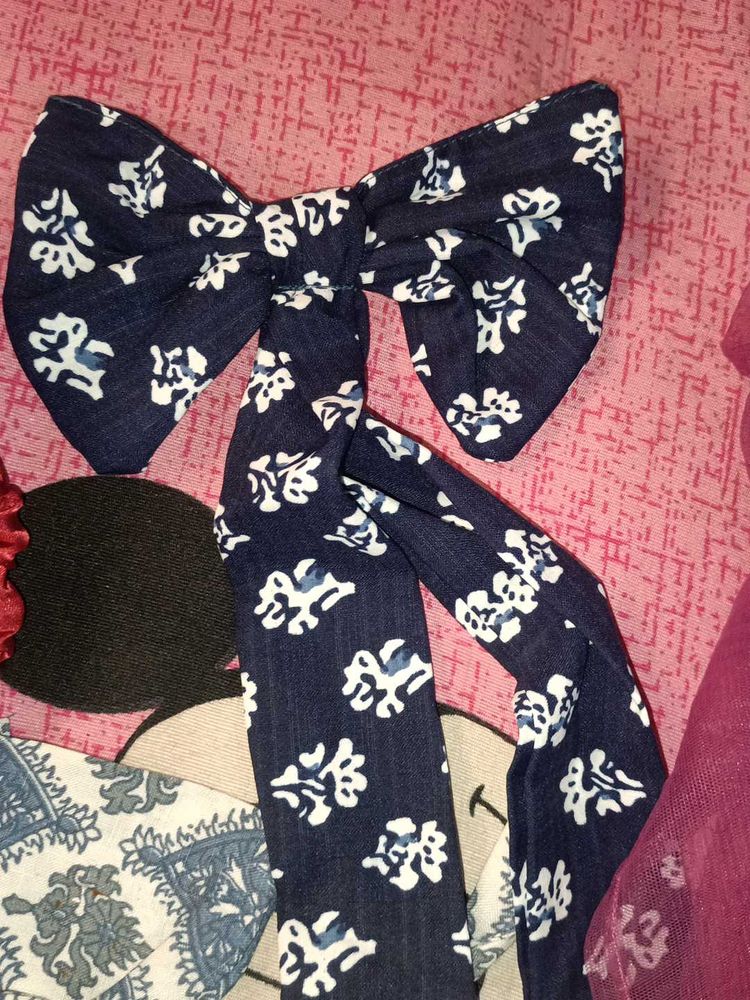 Red Satin Twist Headband