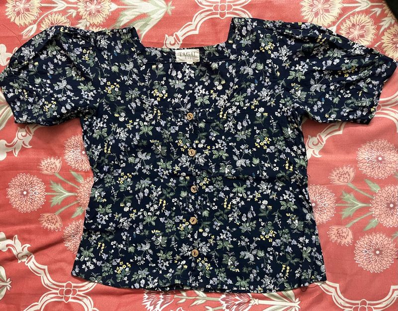 Floral Print Top