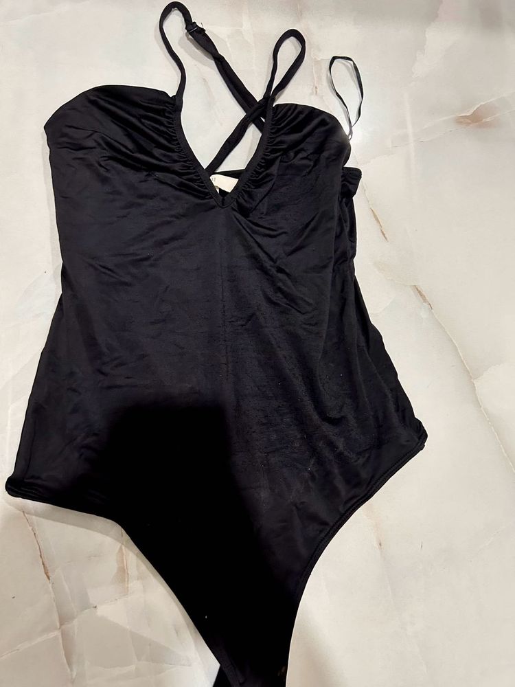 H&amp;M Black Bodysuit