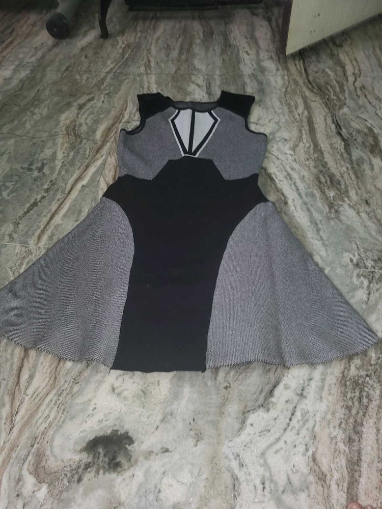 Black And Gray Dress ♣️🖤