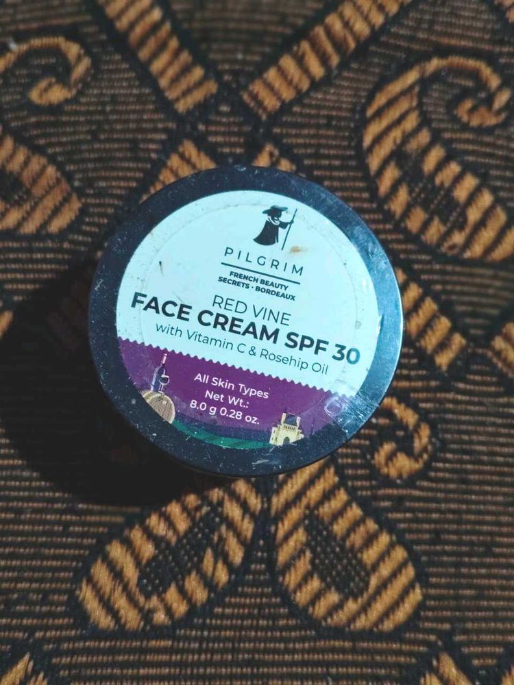 Pilgrim Red Vine Face Cream SPF 30