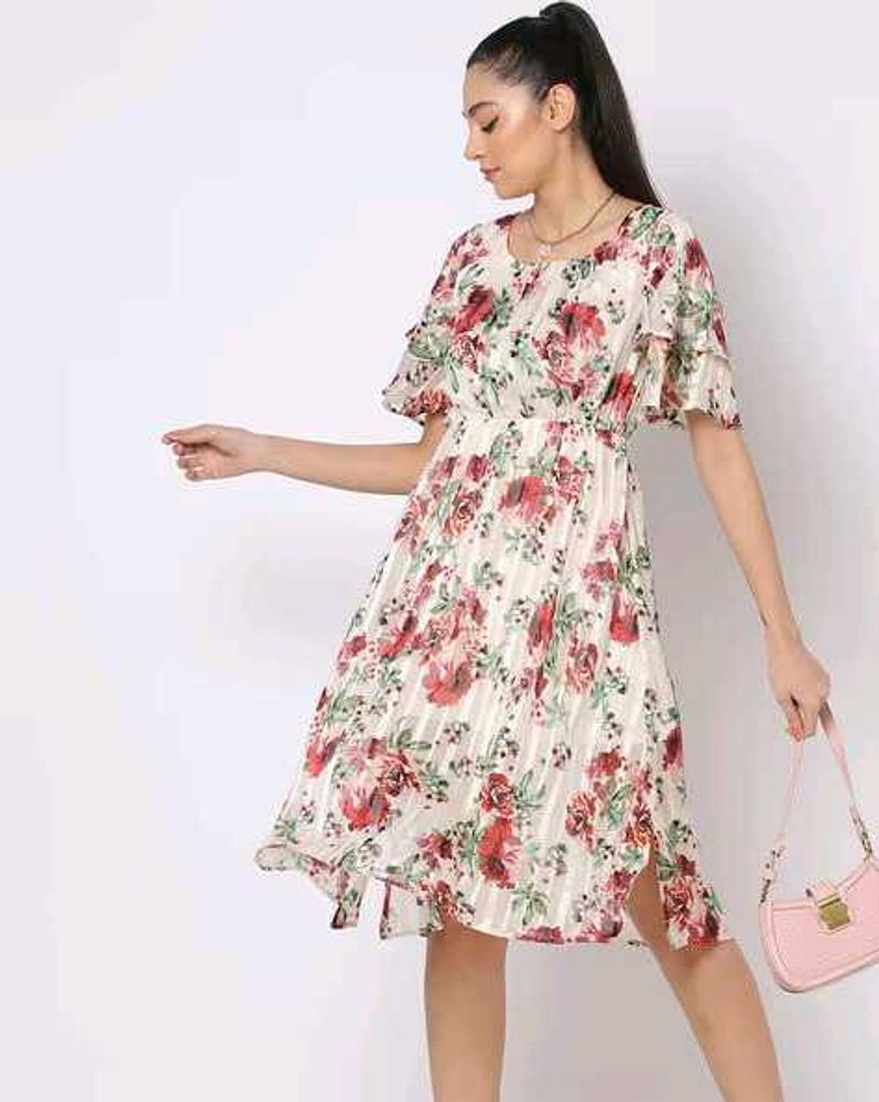 Floral Print Dress