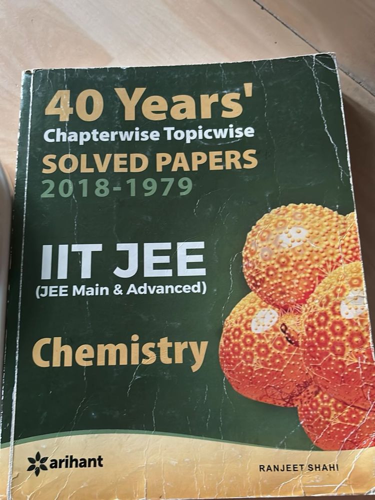 Chemistry 40 Years Pyq Jee Mains And Advanced