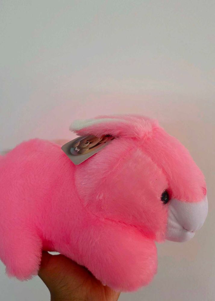 Pink Plush Bunny
