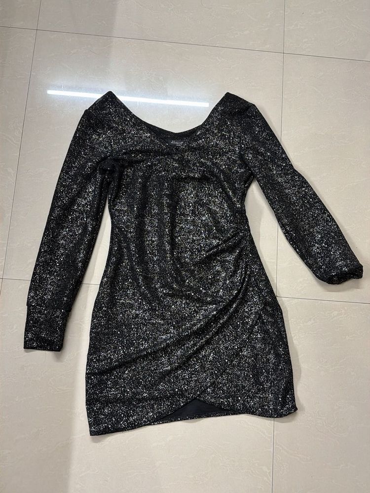 Sparkly Black Party Dress