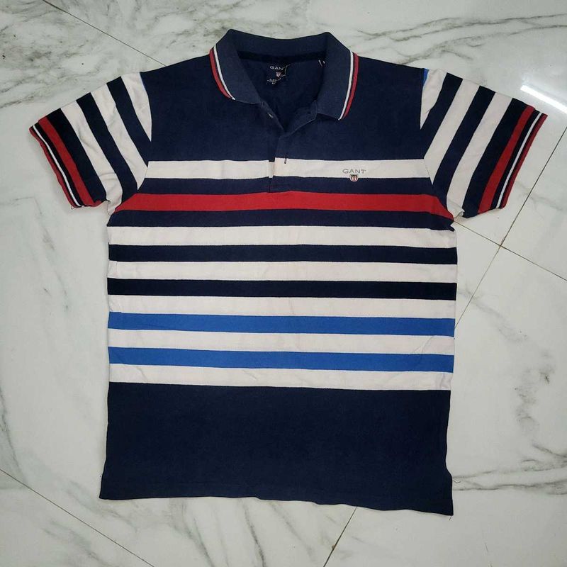 GANT Striped Polo