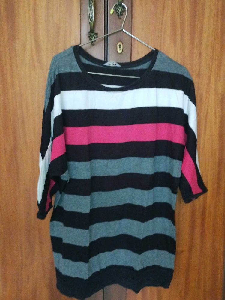 Striped Knit Top ( Free delivery)