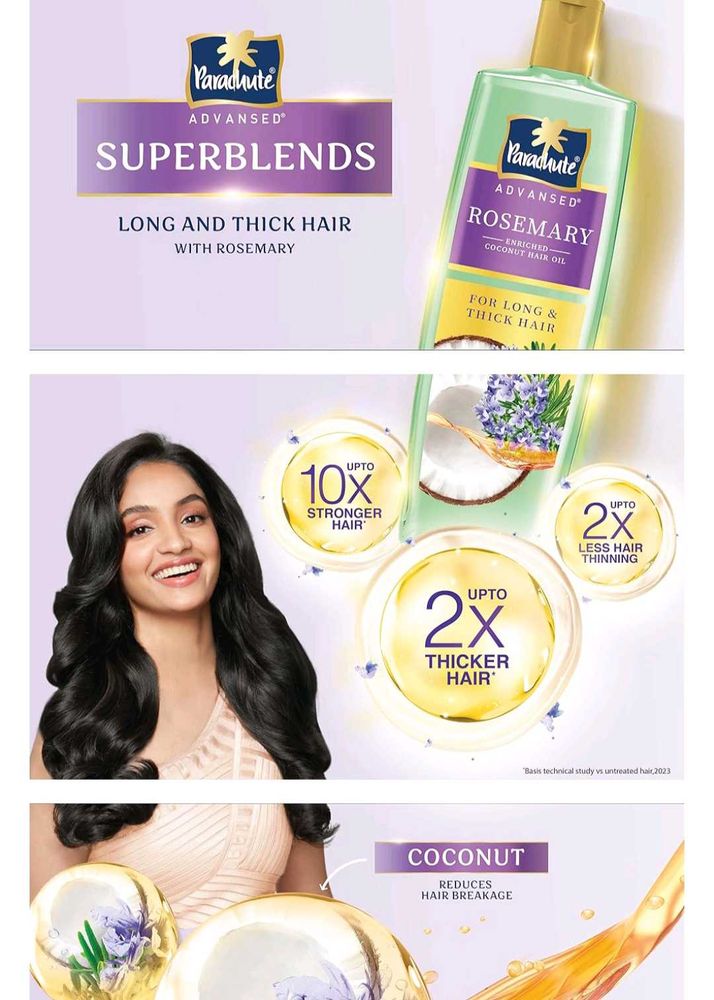 Parachute Advanced Rosemary Hair Oil