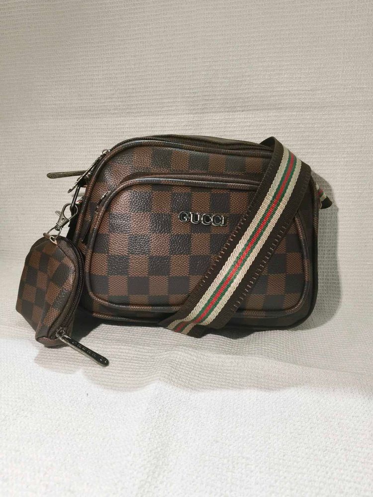 Gucci Inspired Crossbody Bag