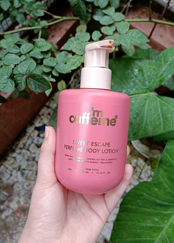 MCaffeine sweet escape perfume Body Lotion