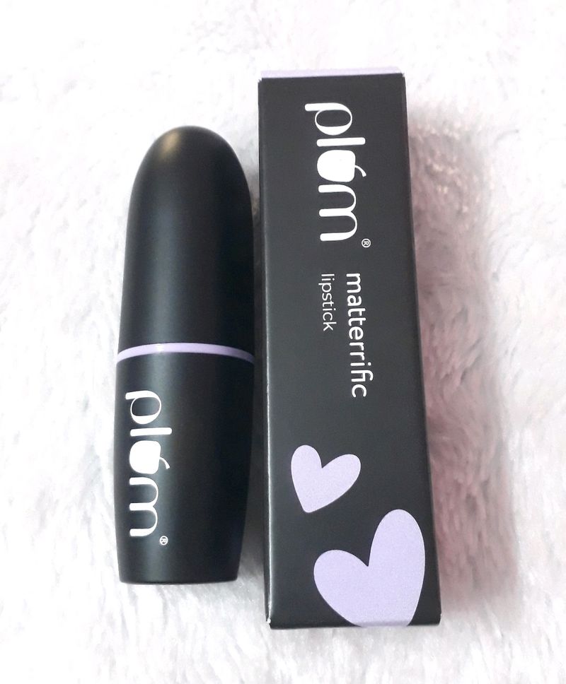 Plum Matterrific Lipstick | Highly Pigmented