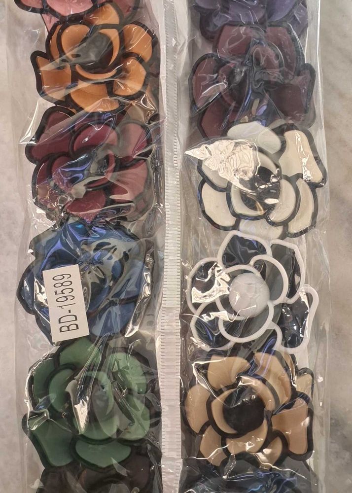 Rose Flower Hair Clip