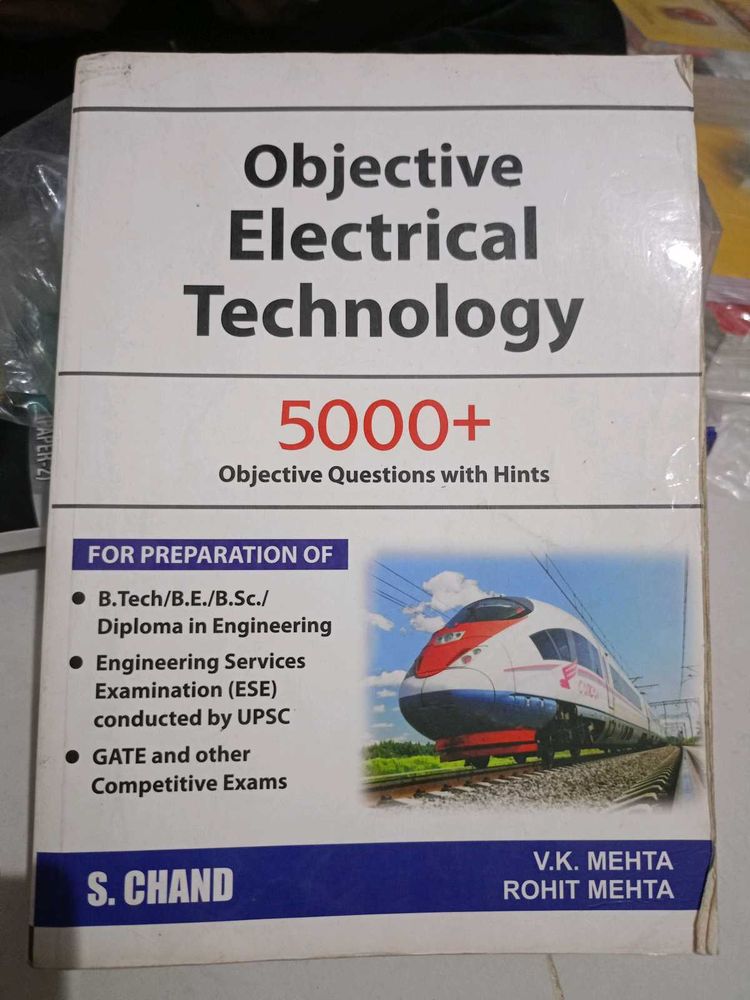 Objective Electrical Technology By VK Mehta