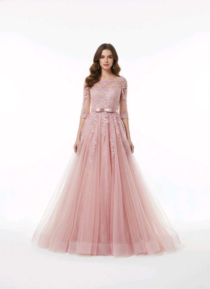 Elegant Pink Formal Gown