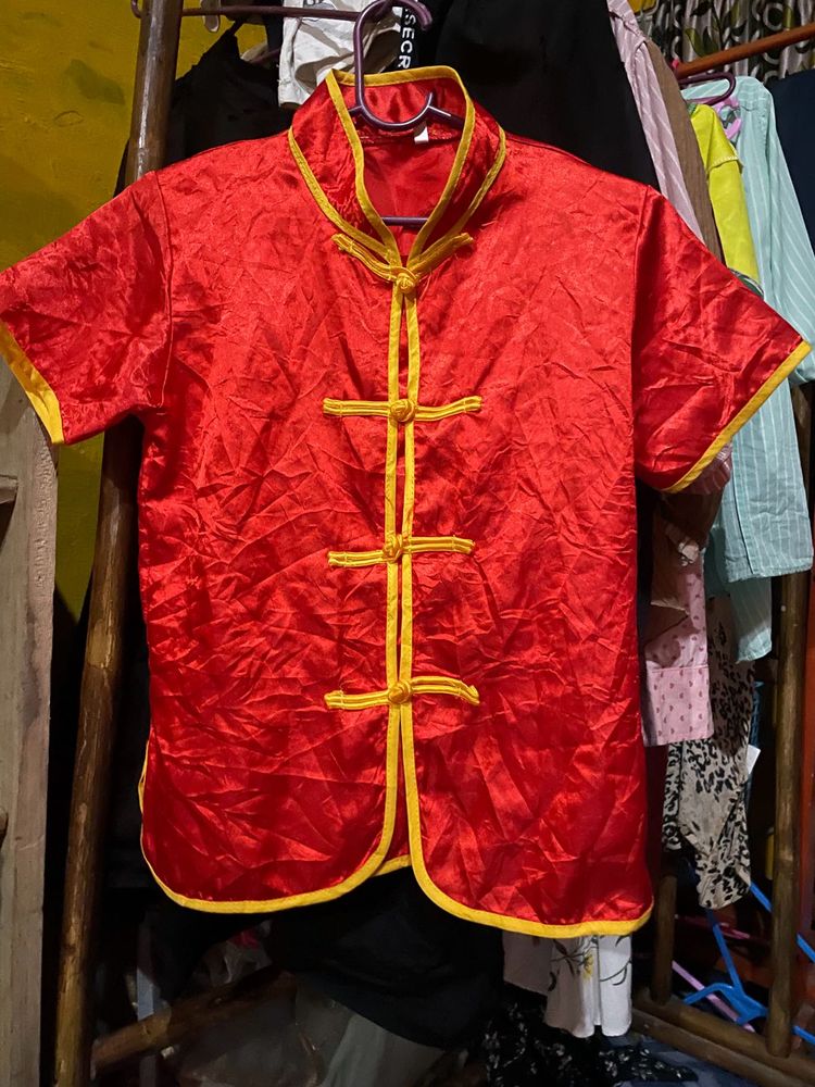 Red Mandarin Chinese Style