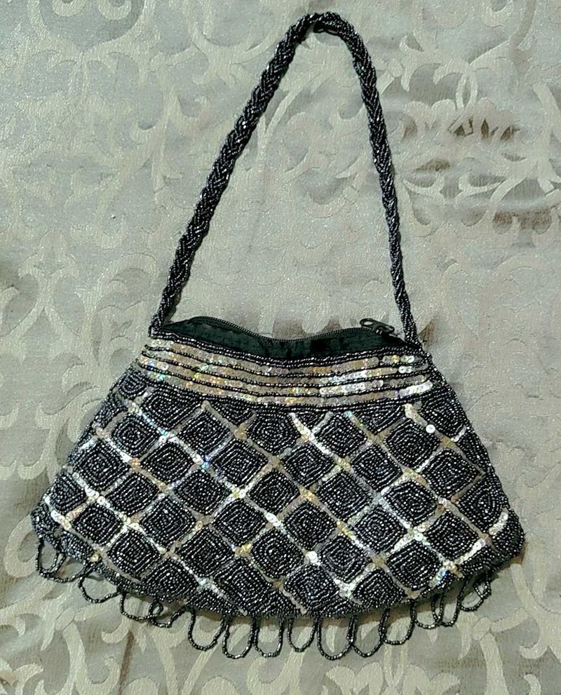 Beaded Clutch Bag