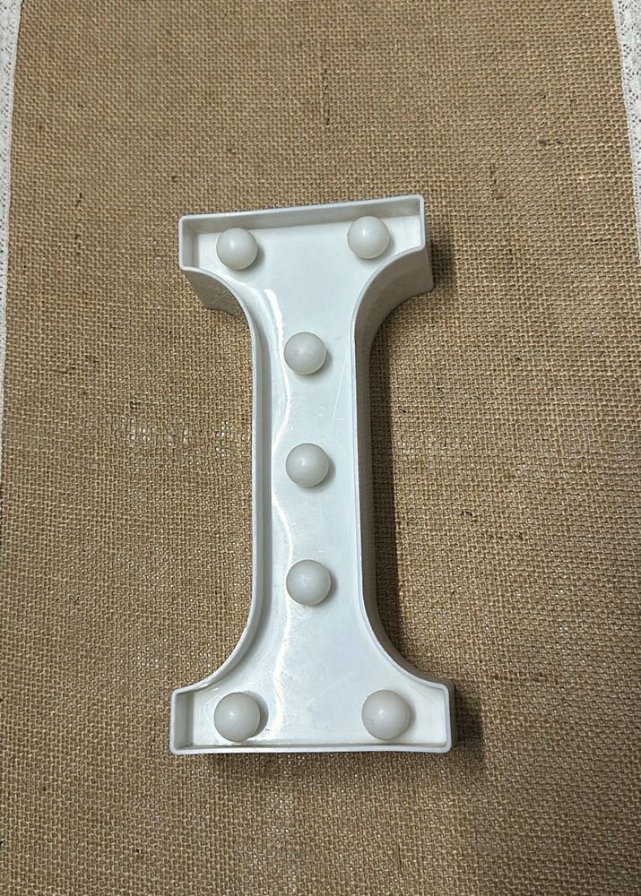 New I Letter  LED Light