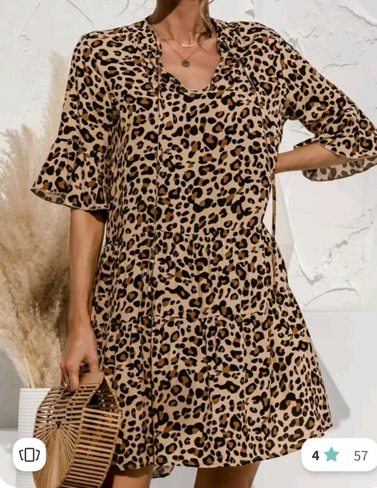 Urbanic Animal Print Dress