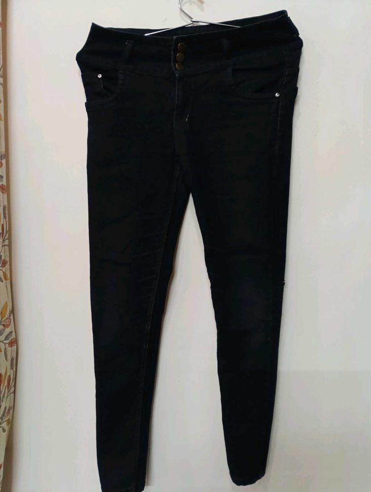 Black Denim Jeans