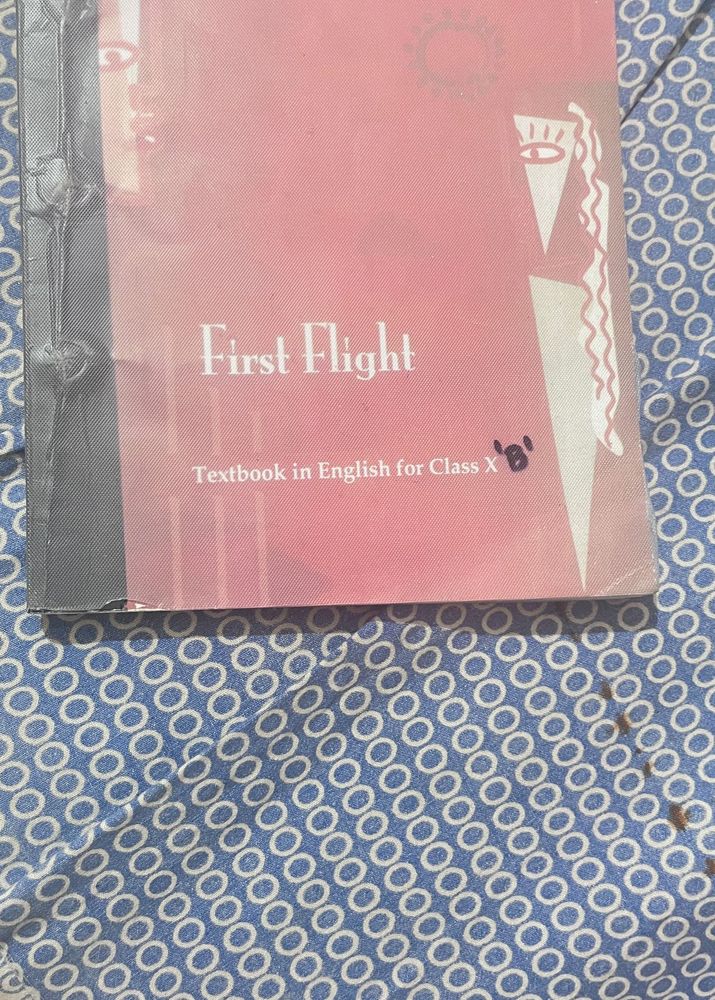 English class 10th first flight