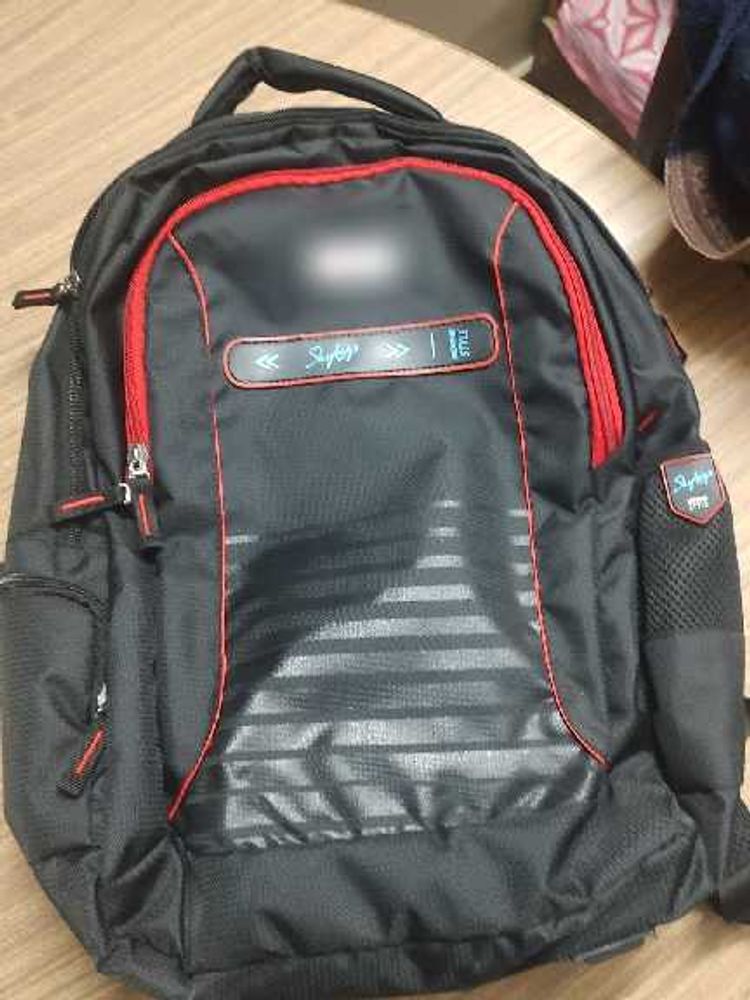 Stylish Black Backpack || WITH WARRANTY || No Ref