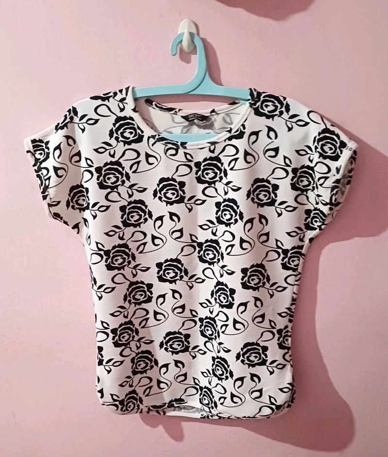 Floral Print Top