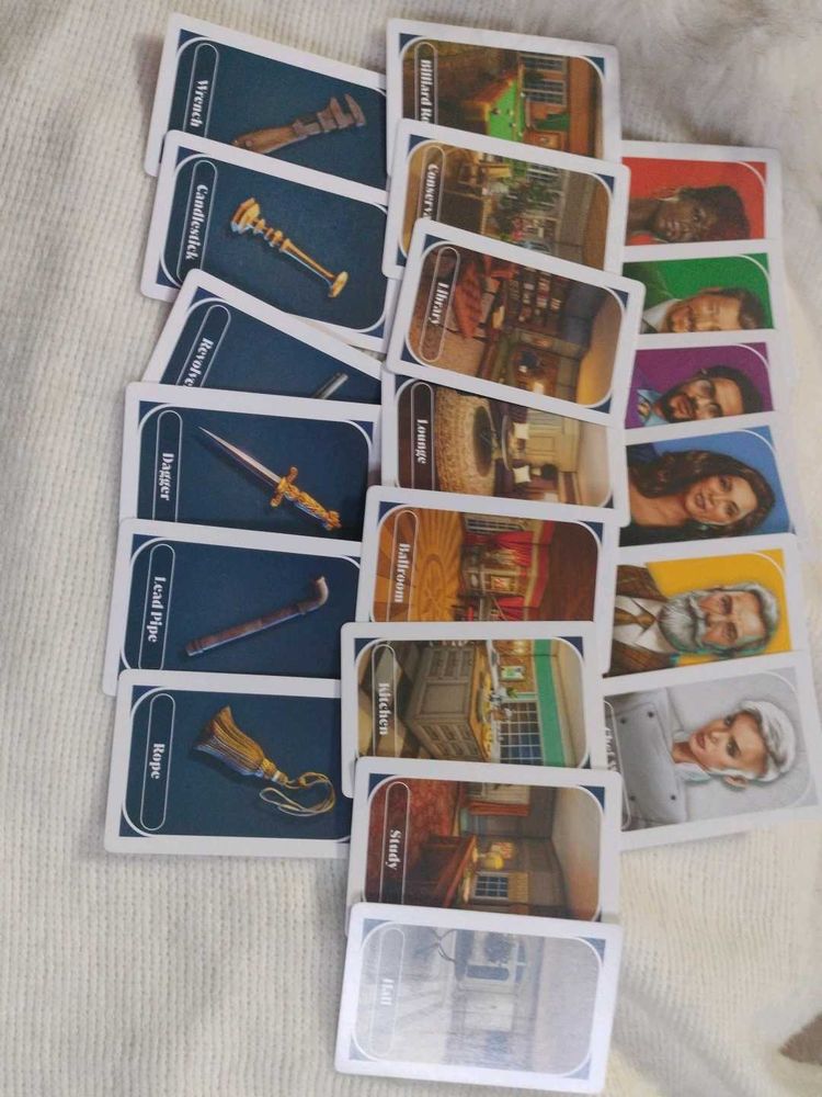 Clue Card Game - Complete!