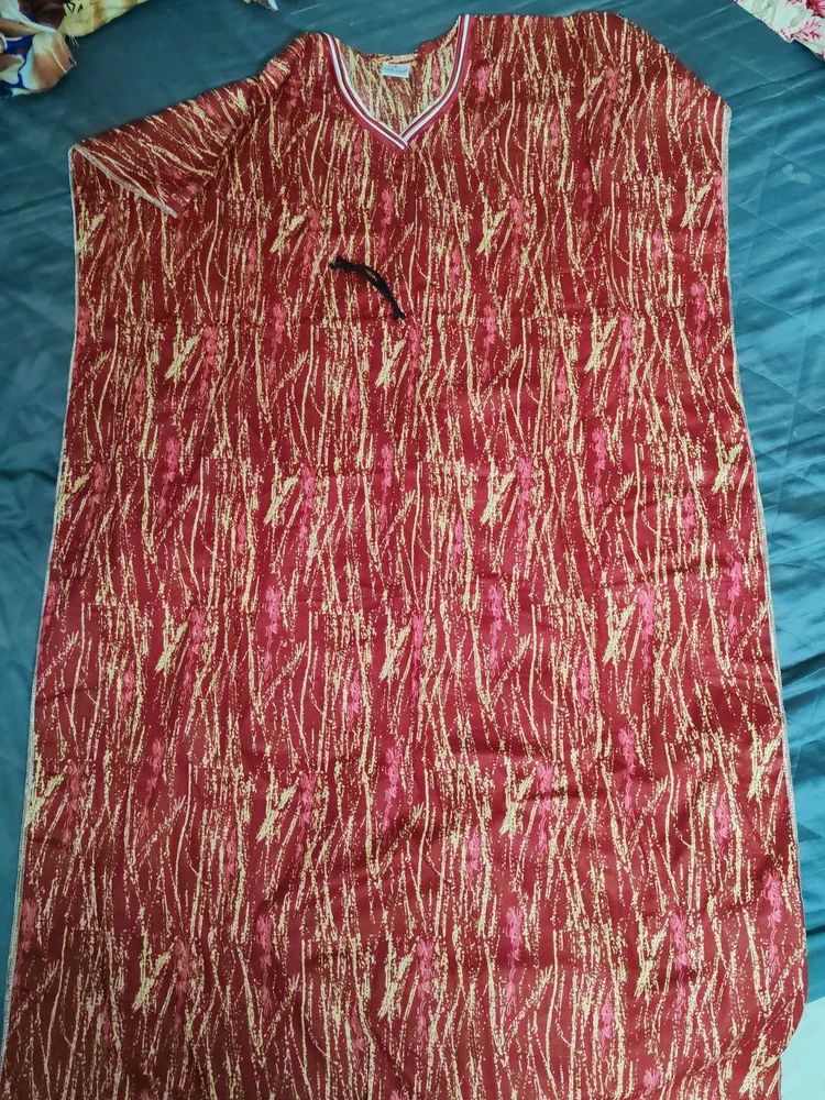 Kaftan Nighty Free Size