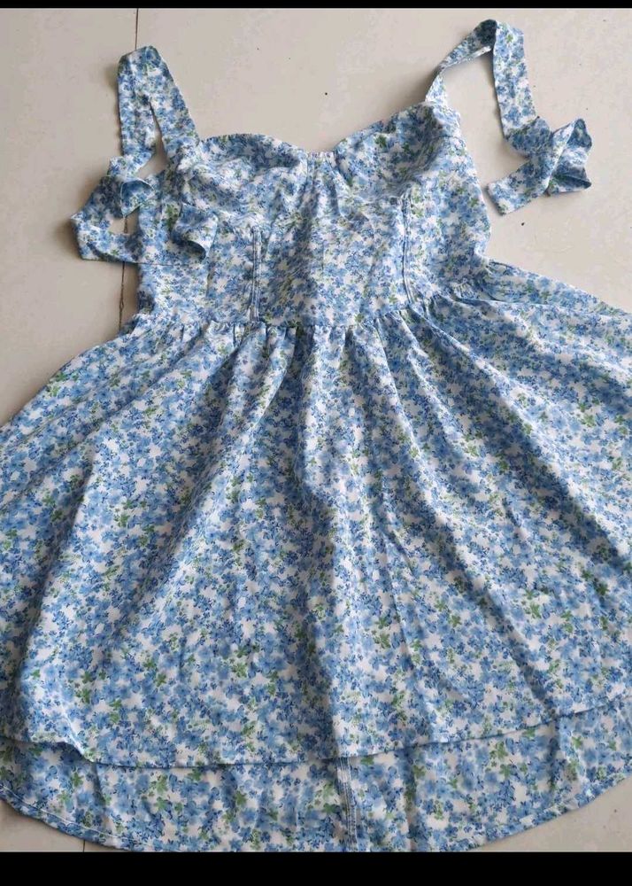 combo Floral Sundress and yellow top
