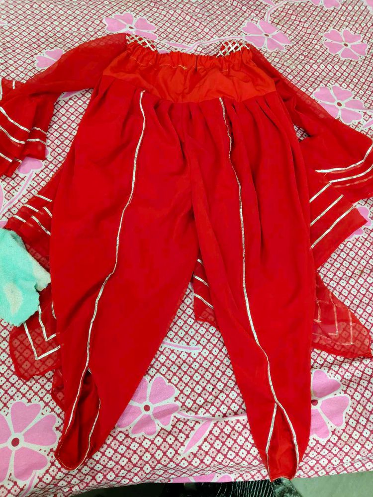Designer  Handkerchief Frock Or Tulip Salwar.....