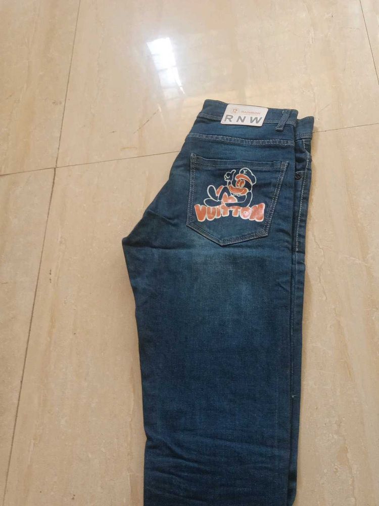 RNW Graphic Denim Jeans
