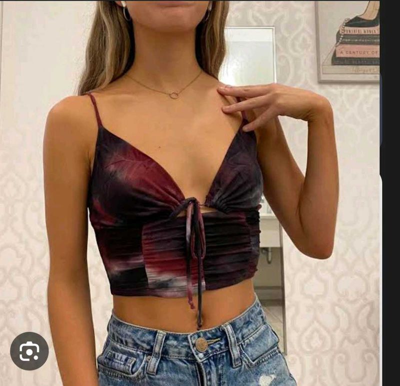 MESH CROP TOP