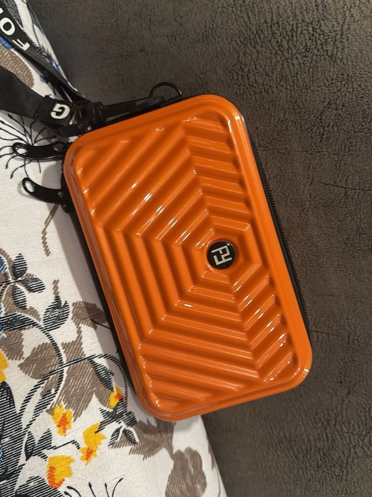 Orange Protective sling bag