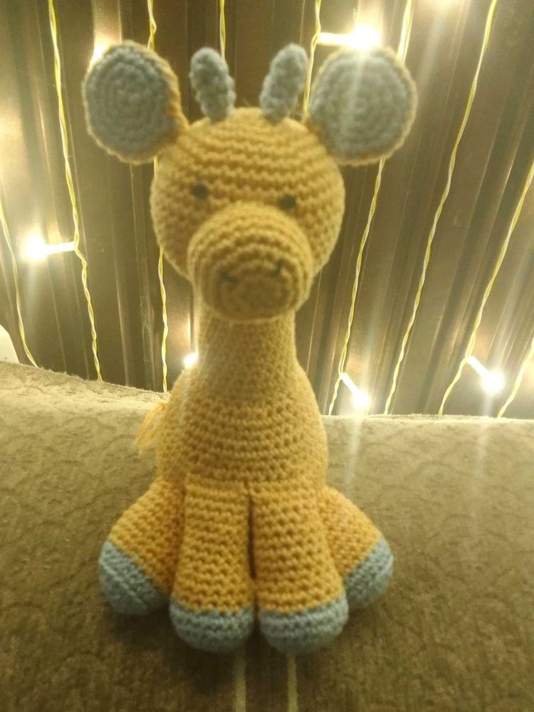 Crocheted Giraffe Toy