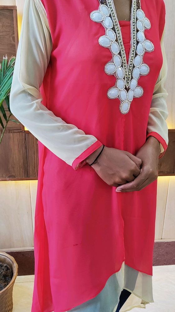 Pink kurti💗
